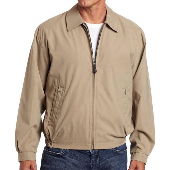 London Fog Men's Auburn Zip-Front Golf Jacket Large - Picture 1 of 12